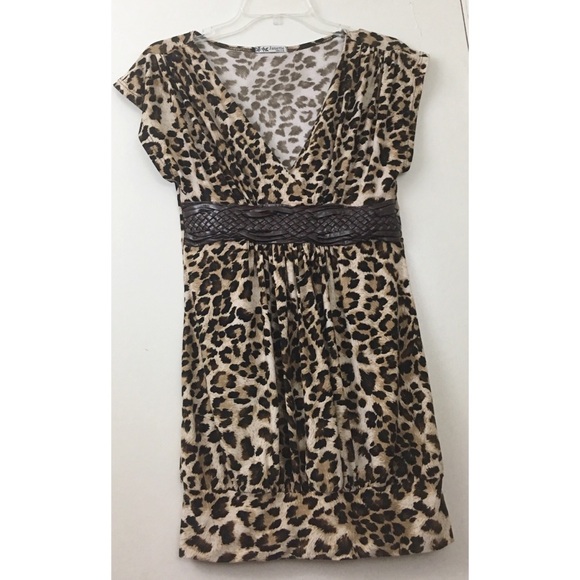 Janette Tops - Janette Animal Print Top/Tunic/Dress